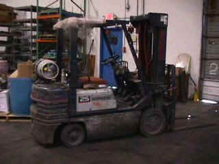 houston shelving company forklift