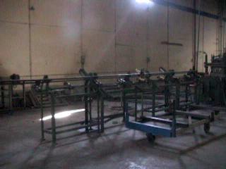 pallet rack machinery